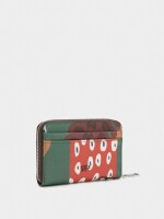 Cartera Con Textura Estampada multicolor
