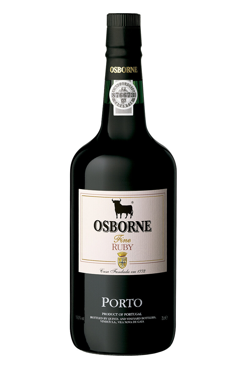 Vino OSBORNE Ruby Porto 750ml. Vino OSBORNE Ruby Porto 750ml.