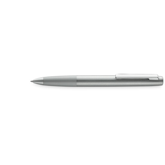 Lapicera Bolígrafo Ballpoint Aion Plateado TM negro Lamy 0