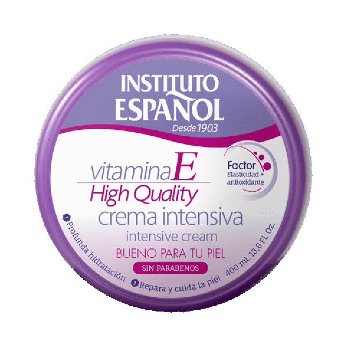 Instituto Español Crema High Quality Vitamina E 400 Grs. 