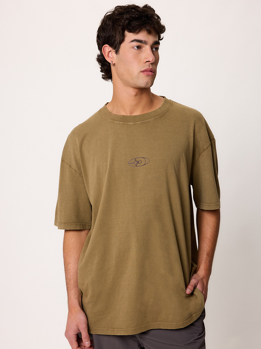 T-SHIRT M/C RODERY DIXIE - Militar 