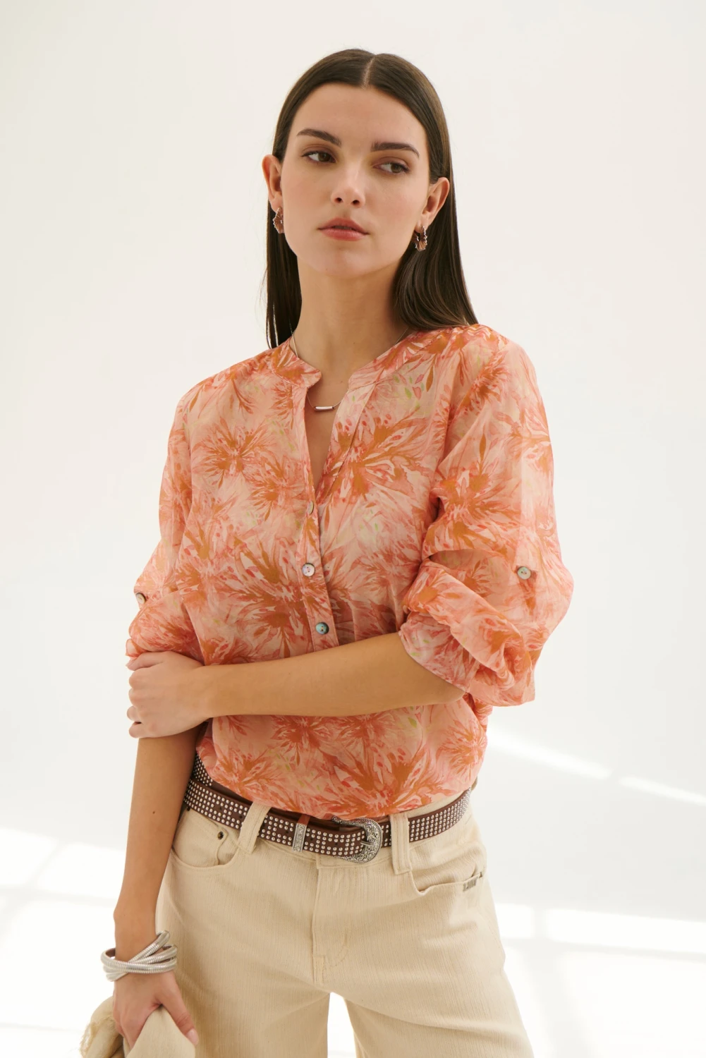 CAMISA JULIA AQUA