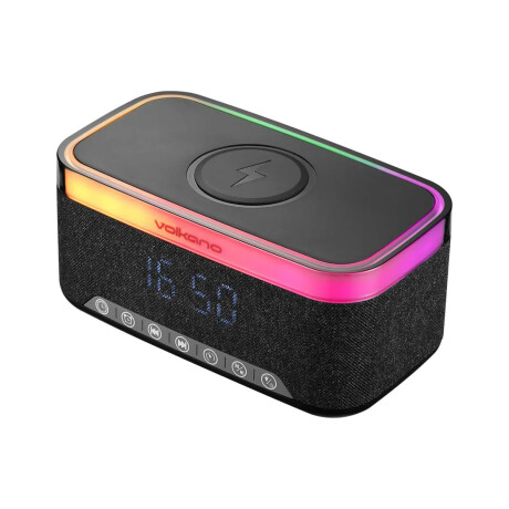 Parlante Volkano con Reloj y Alarma Parlante Volkano con Reloj y Alarma