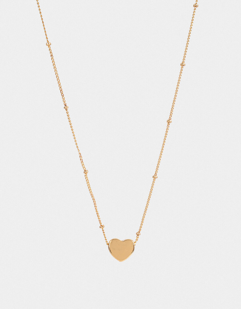 Cadena Corta Con Dije Corazón 