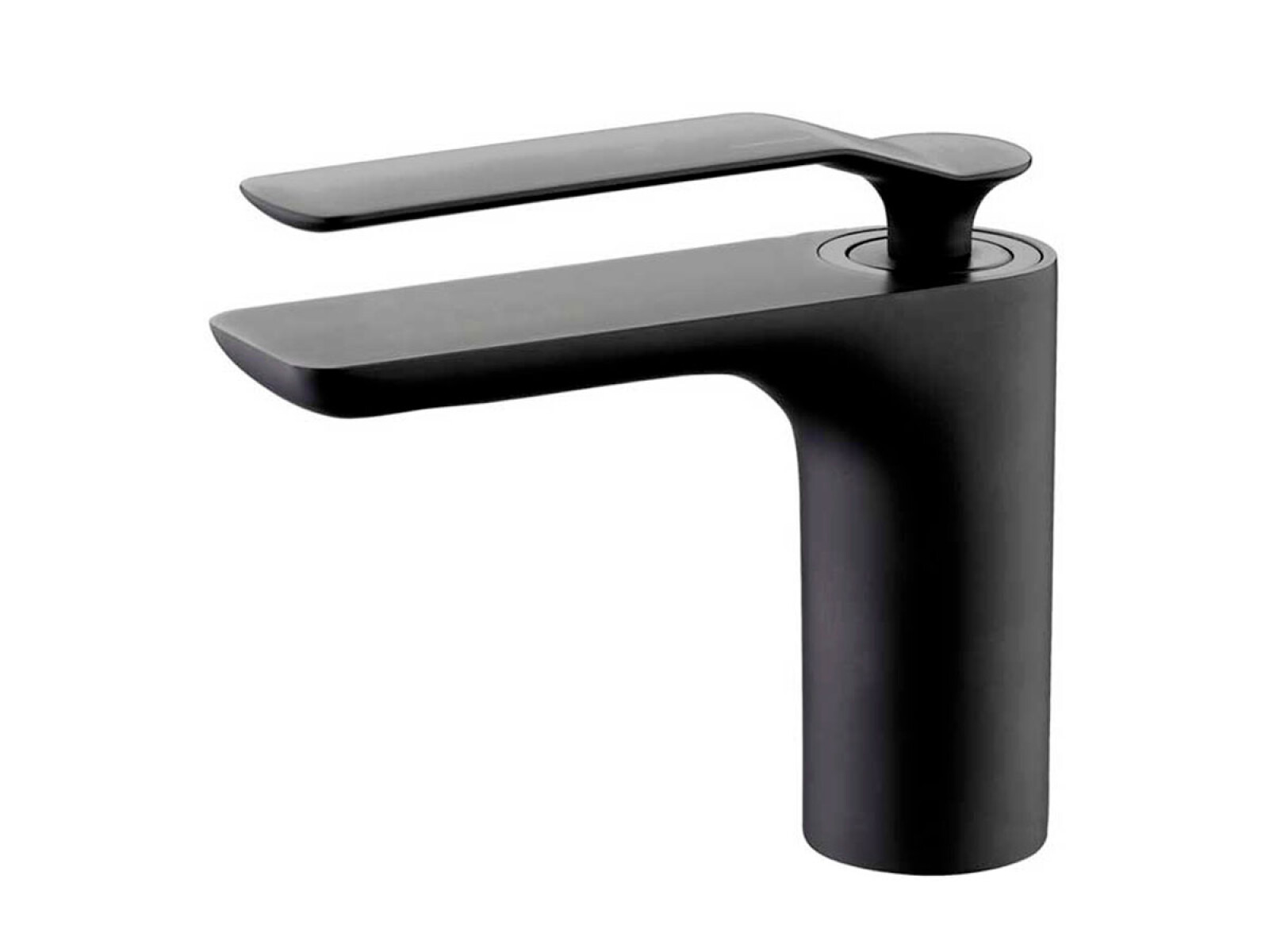 Griferia De Lavatorio Monocomando Negro Aqualia 