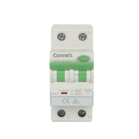 Llave térmico-dif. combinado 2P 6A 30mA 10kA CN1606