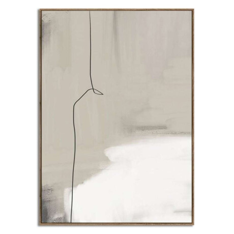 Cuadro Canvas 30X40Cm Marco Abstracto 2