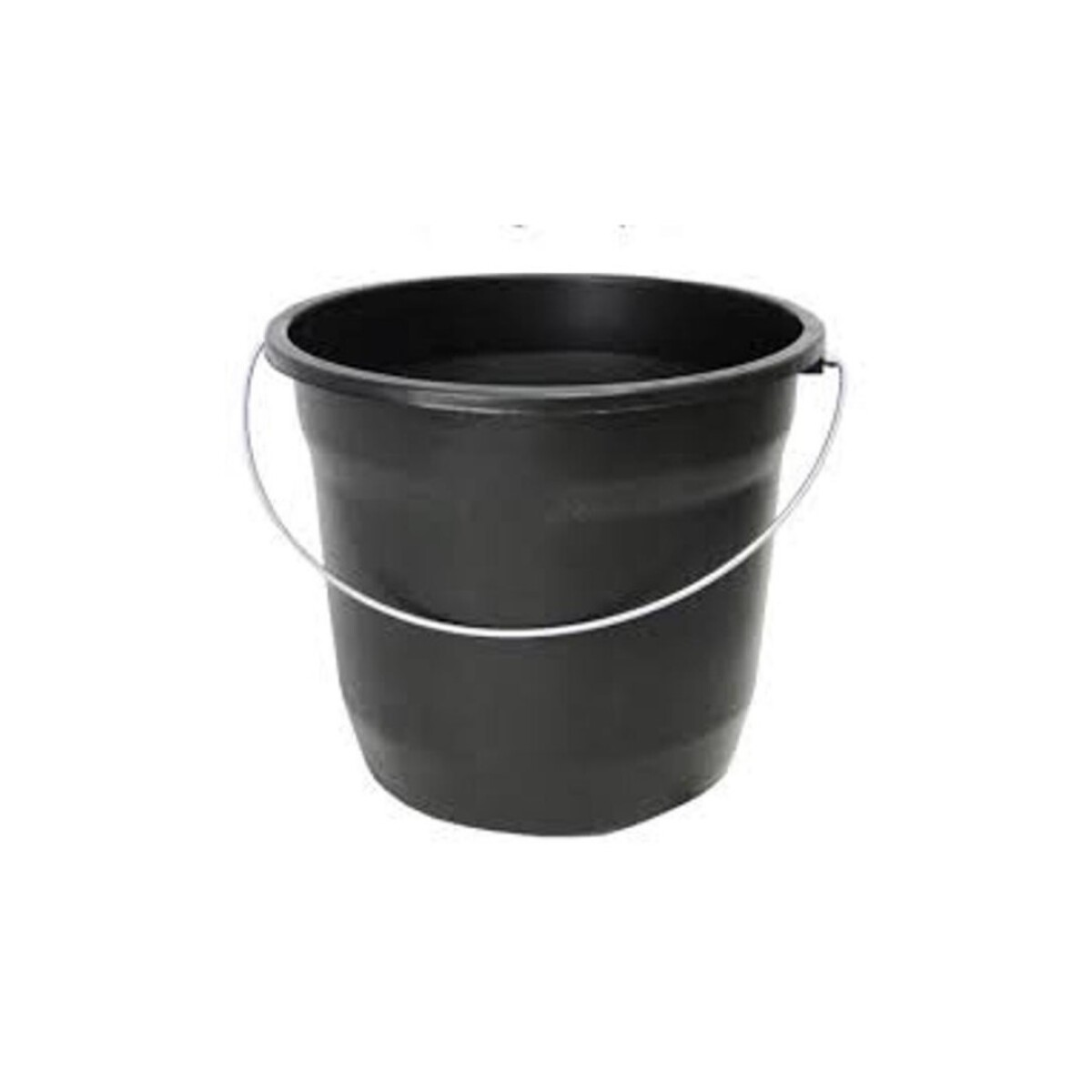 BALDE PLASTICO 5 LITROS NEGRO - NEGRO 