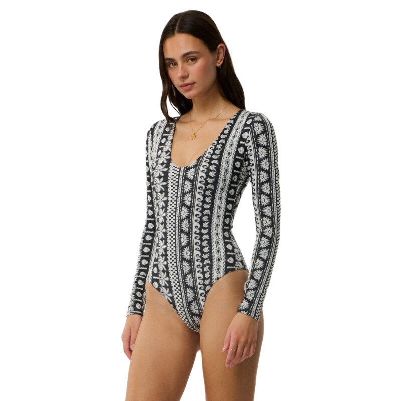 Bikini Rip Curl Samba Stripe Surfsuit - Negro Bikini Rip Curl Samba Stripe Surfsuit - Negro