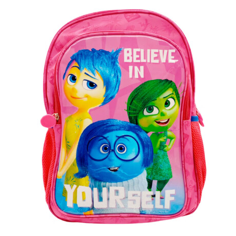 Mochila Infantil 40cm Intensamente 2 Stitch Disney Rosa