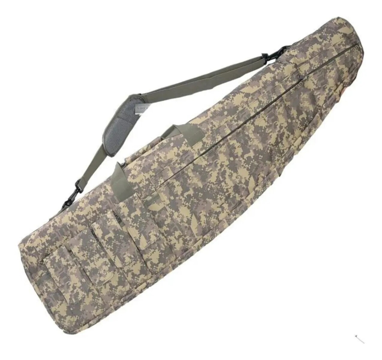 Funda Tactica Para Rifle Reforzado Con Correa 1.20mts - Camuflado pixel 