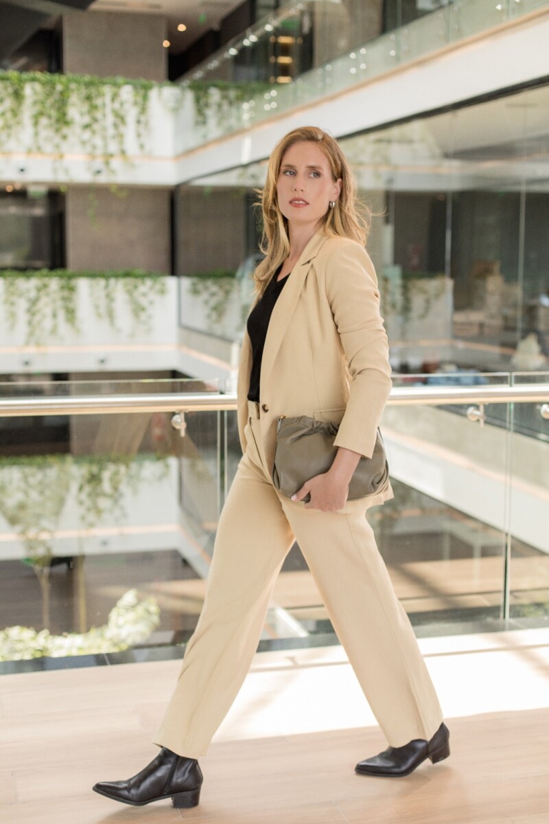 Saco Oversized. Verde Musgo