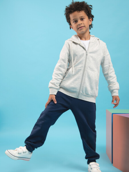 Pantalon deportivo gris Azul