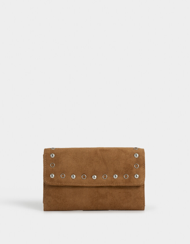 Ficheros Billetera Fichero Suede - Marron Beige