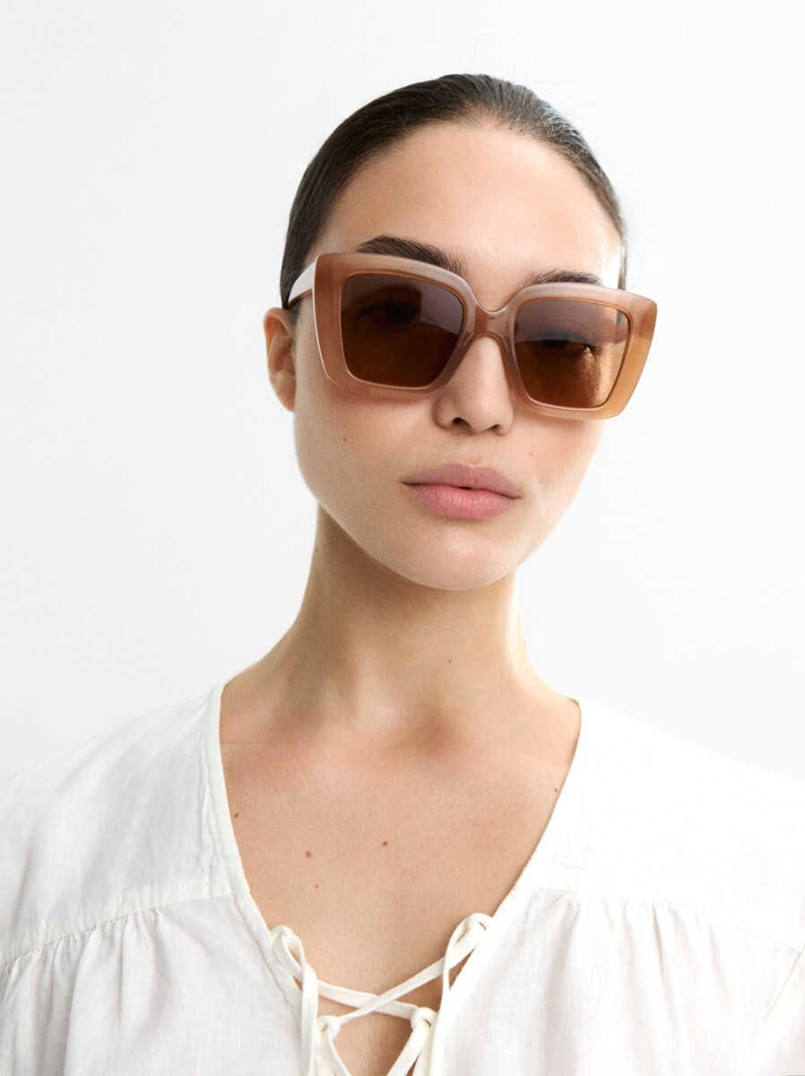 Gafas De Sol Cuadradas - rosa 