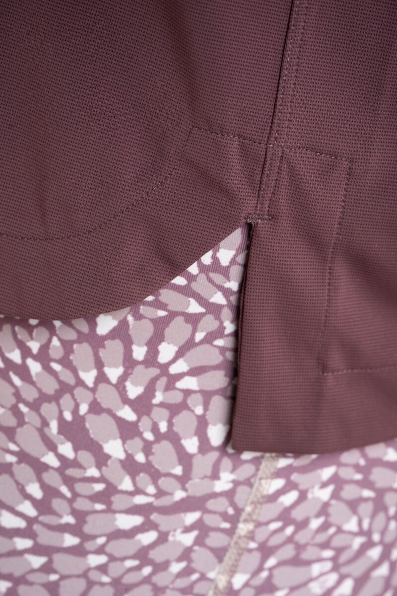 Remera Fitness Malva