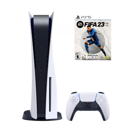 Sony PlayStation 5 Standard Edition 825GB Bundle + Juego FIFA 23 Negro / blanco