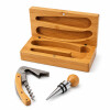 Set de Accesorios para Vino - 2 Piezas en Caja Bamboo Set de Accesorios para Vino - 2 Piezas en Caja Bamboo