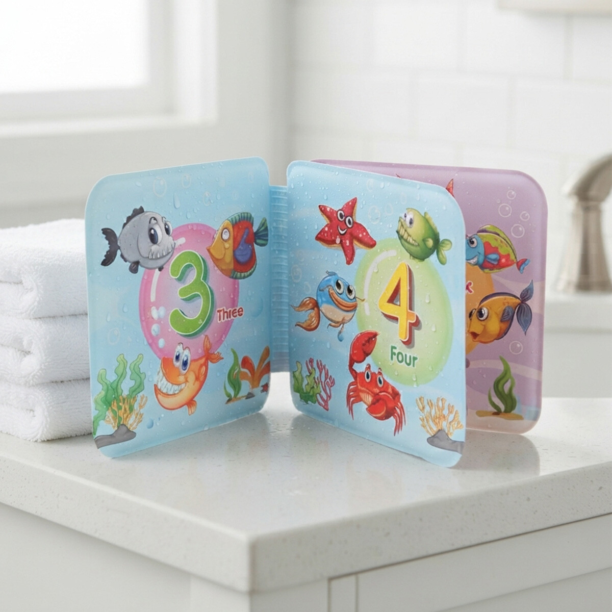 Libro Interactivo de Baño para Bebés 