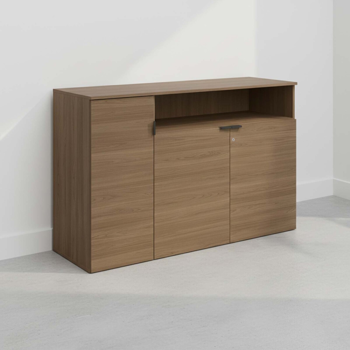 ARMARIO - MDP-Y-MELAMINA MARRON F208 