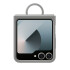 Protector De Silicona Para Galaxy Z Flip6 GRIS