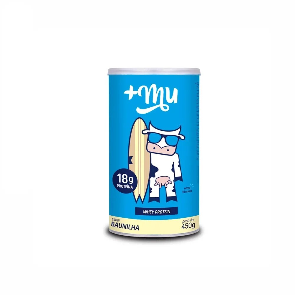 MAIS MU WHEY PROTEIN VAINILLA 450 GR única