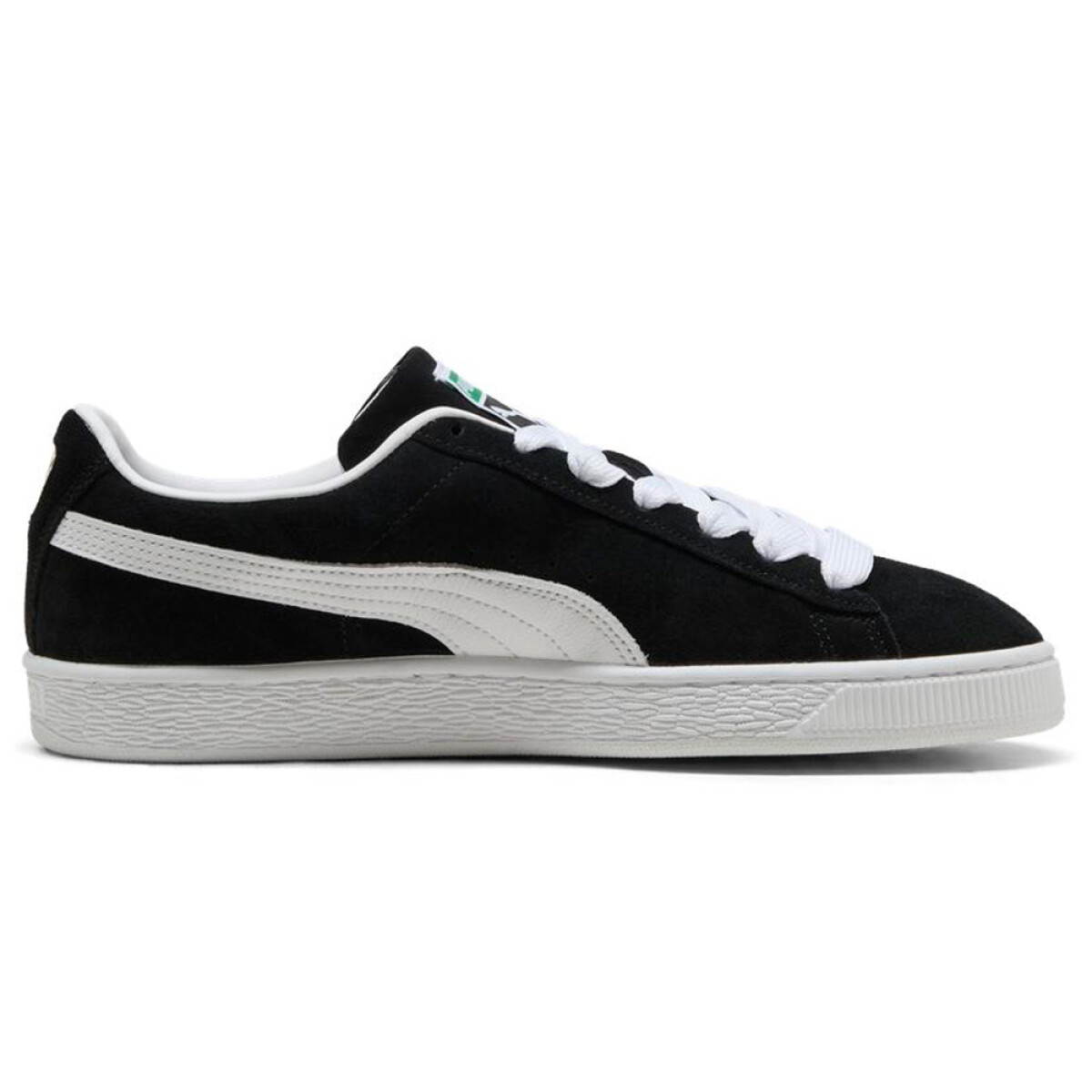 Zapatillas Puma Suede Classic Hombre - Puma Black-puma White 