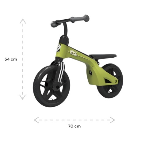 Bicicleta Qplay Tech Sin Pedales Verde