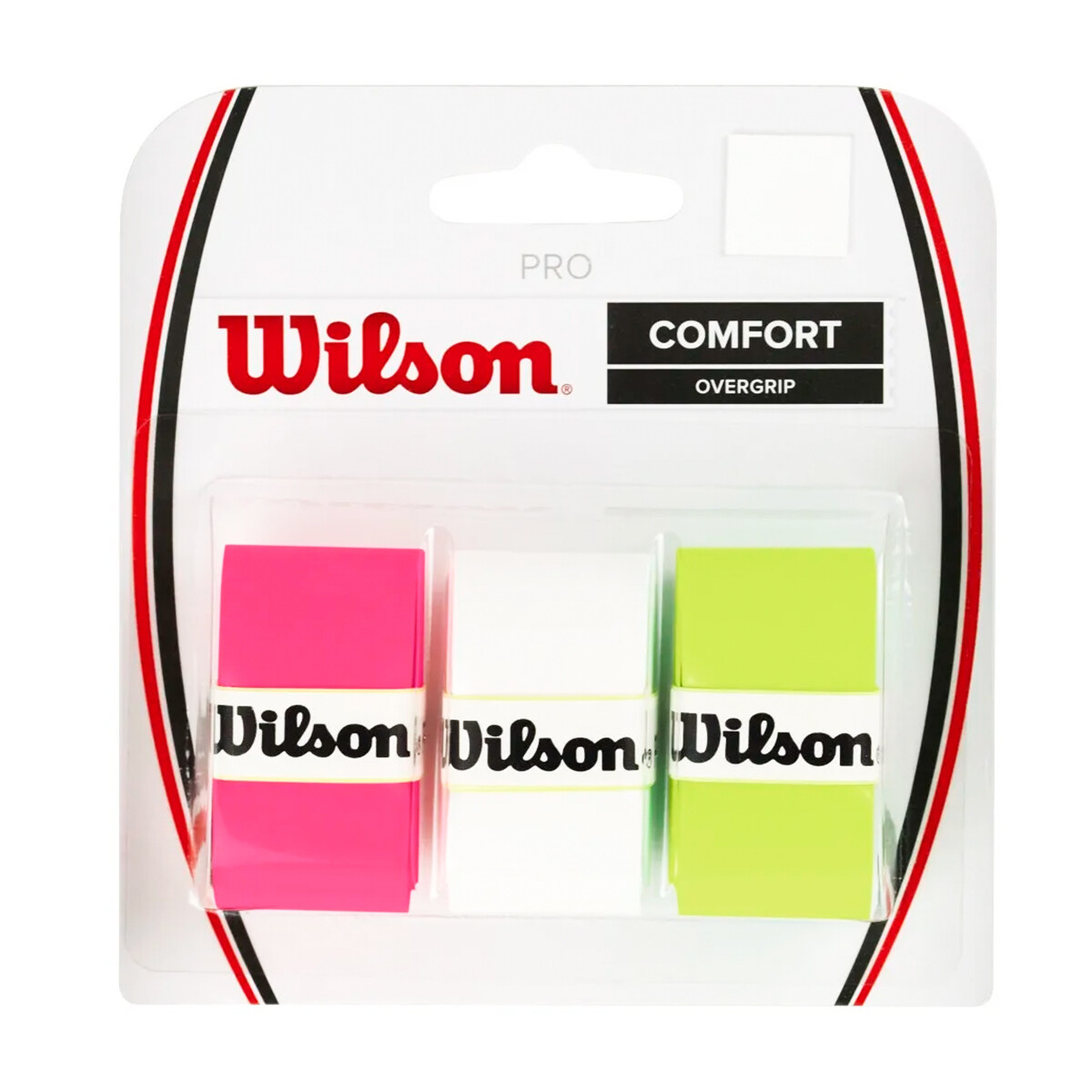 Grip Wilson Comfort Overgrip Pro P/ Raqueta De Tenis - Multicolor 