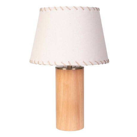 LÁMPARA DE MESA ML2510 NATURAL/BEIGE MADERA ML251010