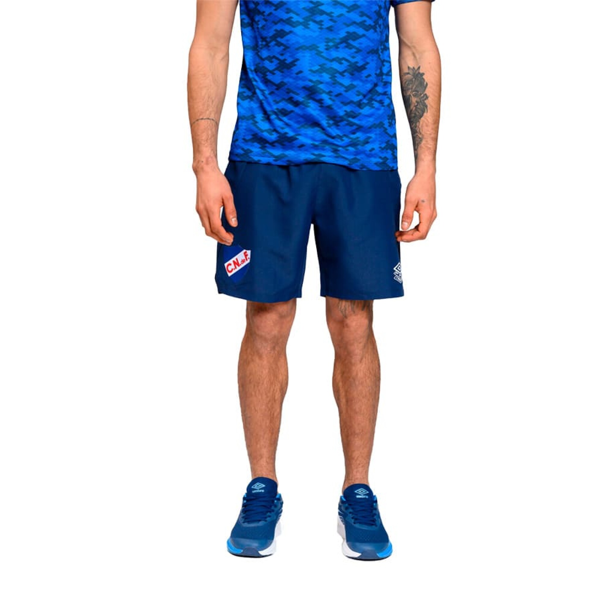 Short Umbro Training Nacional de Hombre N56003U0 Azul — Macri Life