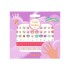 Kit de stickers para uñas Happy Birthday