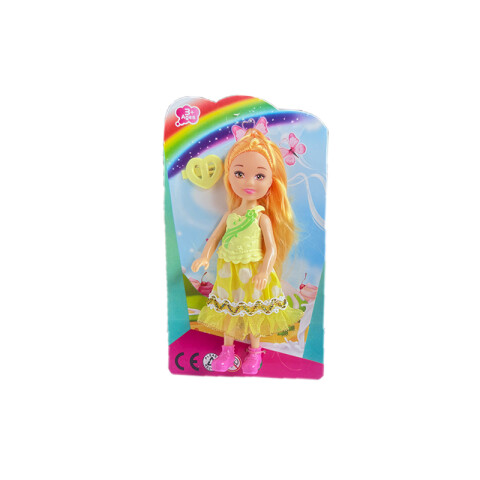 OUTLET Muñeca pelo largo diferentes colores en blíster Outlet Muñeca Pelo Largo Diferentes Colores En Blíster