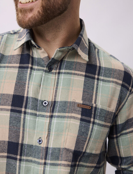Camisa franela cuadros Camisa franela cuadros