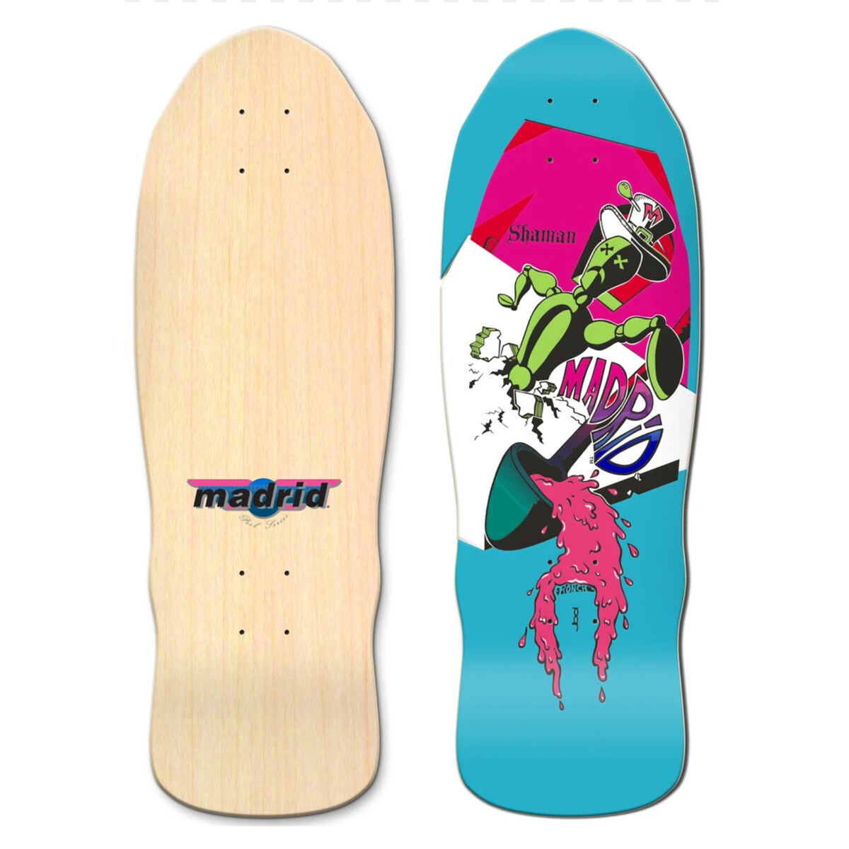 Tabla de Skate Old School Madrid Shaman Shaman 31" 