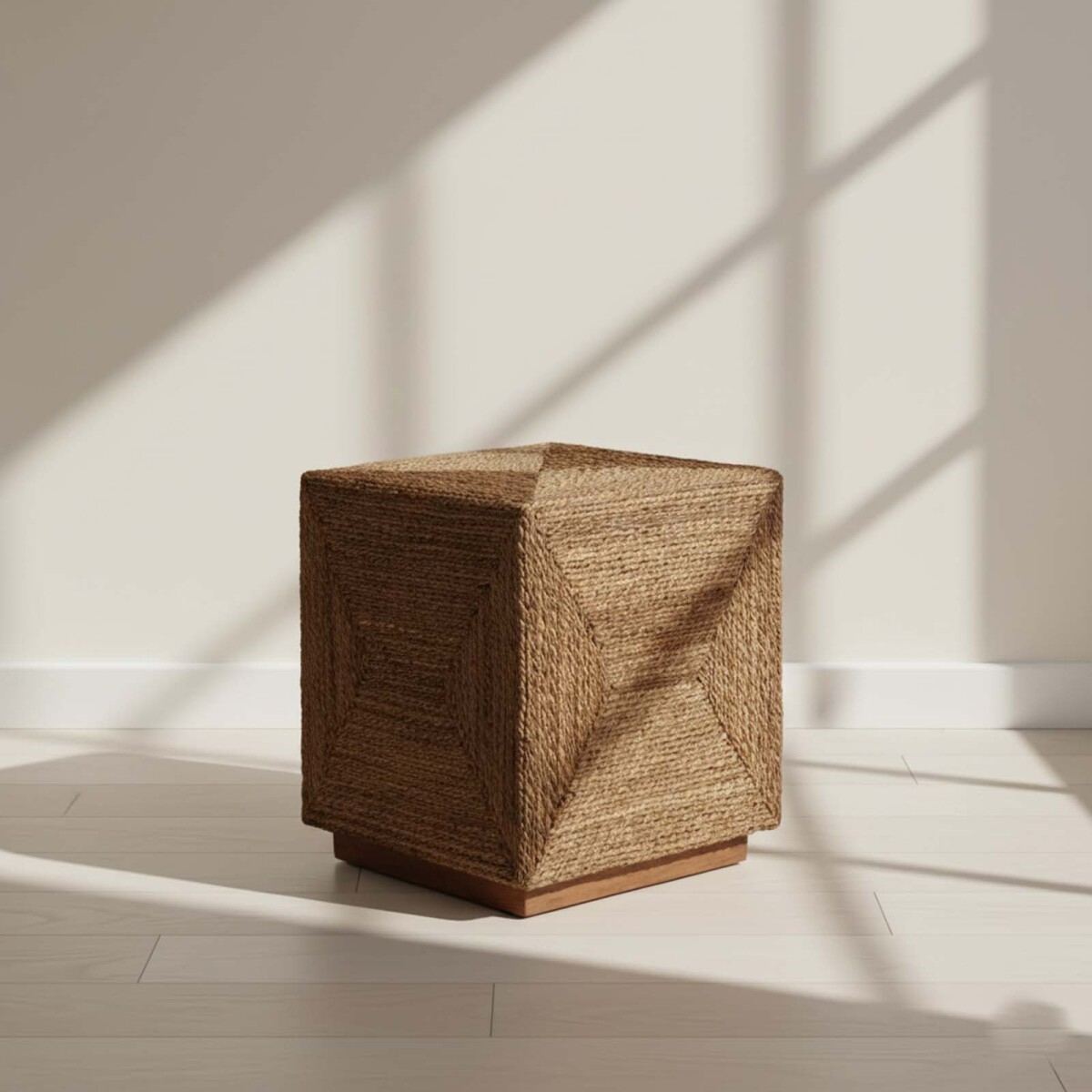 MESA AUXILIAR - FIBRA-NATURAL MARRON OSMÁN MIEL 