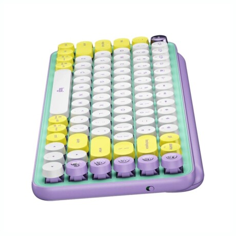 TECLADO LOGITECH POP KEYS NAL+BT Teclado Mecánico Inalámbrico LOGITECH Pop Keys BT - Fresh Vibes