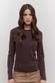 REMERA ESTELA CHOCOLATE