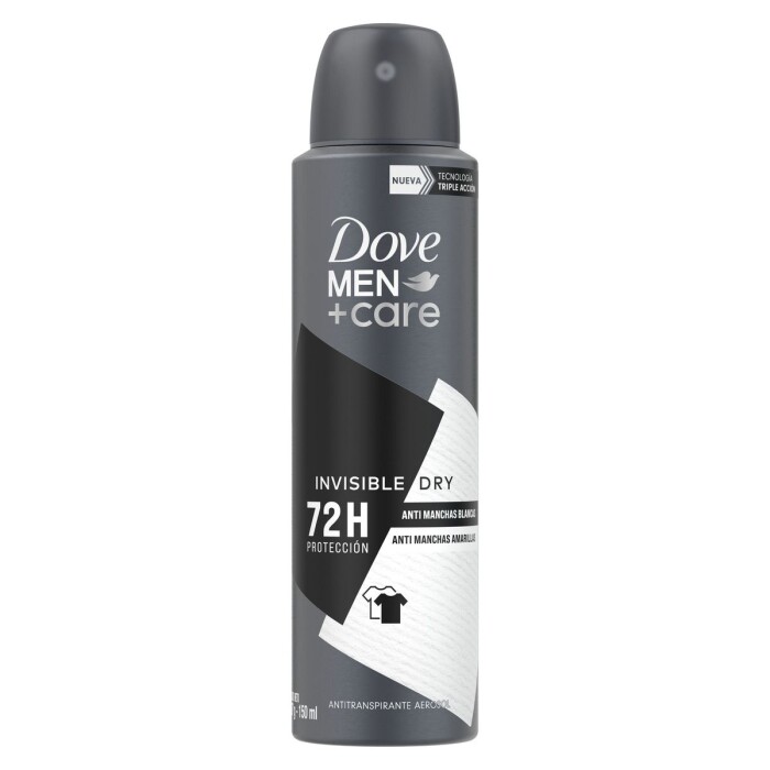 DOVE DEO SPRAY MEN AP INVISIBLE DRY UNID única