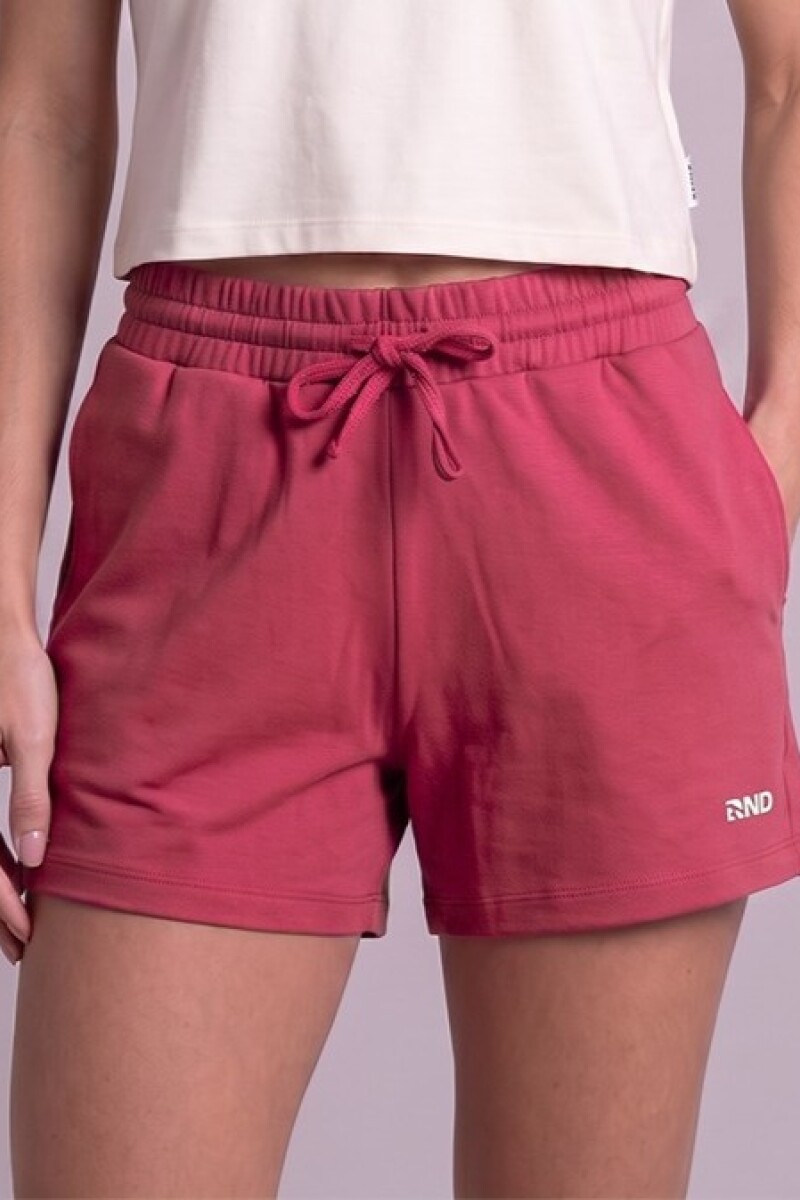 Short de Moletón. Fucsia Claro