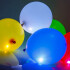 Set Globos Luces Led x5 Decoración Luminoso Fiestas Cotillon Variante Diseño Fluor