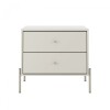 Mesa de Luz Jasper Off White Mate / Champagne