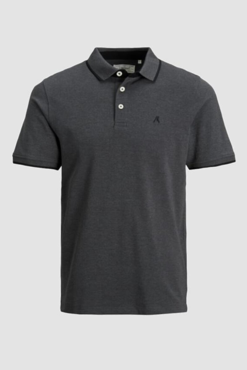 Camiseta Polo - Dark Grey Melange 