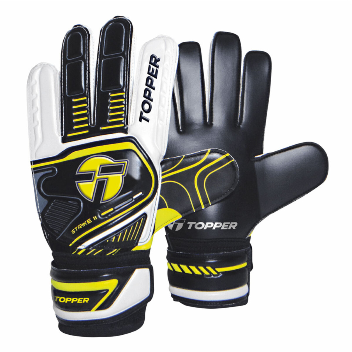 GUANTES LUVA TOPPER STRIKE II NEGRO - NEGRO 