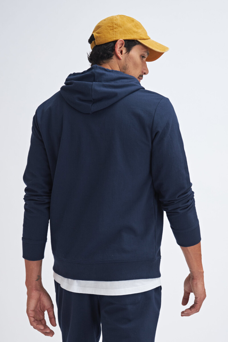 Hoodie deportivo Azul