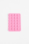 Ventosa de silicona para celular rosa