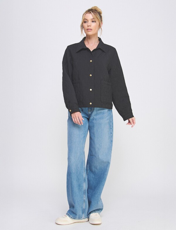 Chaqueta Capitoneada NEGRO