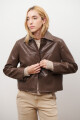 CHAQUETA MOSCU MARRON