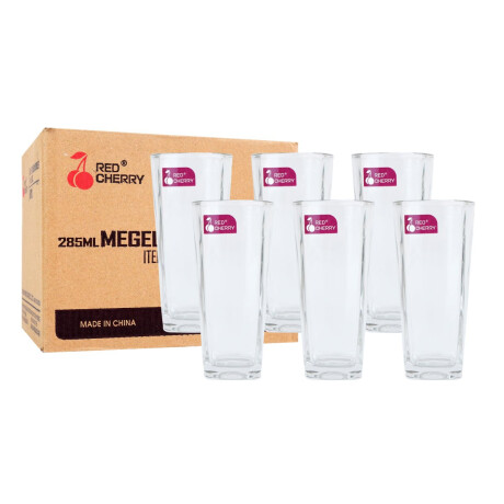 Set de 6 vasos altos Set de 6 vasos altos