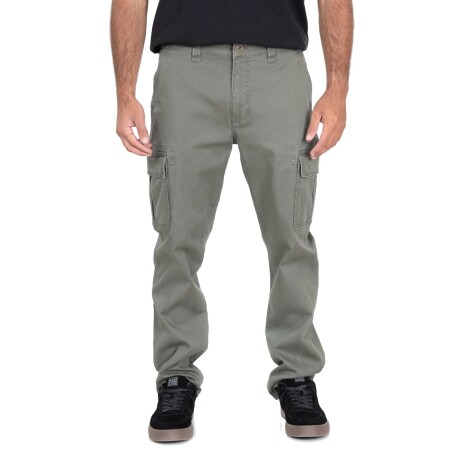 Pantalón Cargo Maui and Sons - Chino Fit - Verde Oliva Pantalón Cargo Maui and Sons - Chino Fit - Verde Oliva